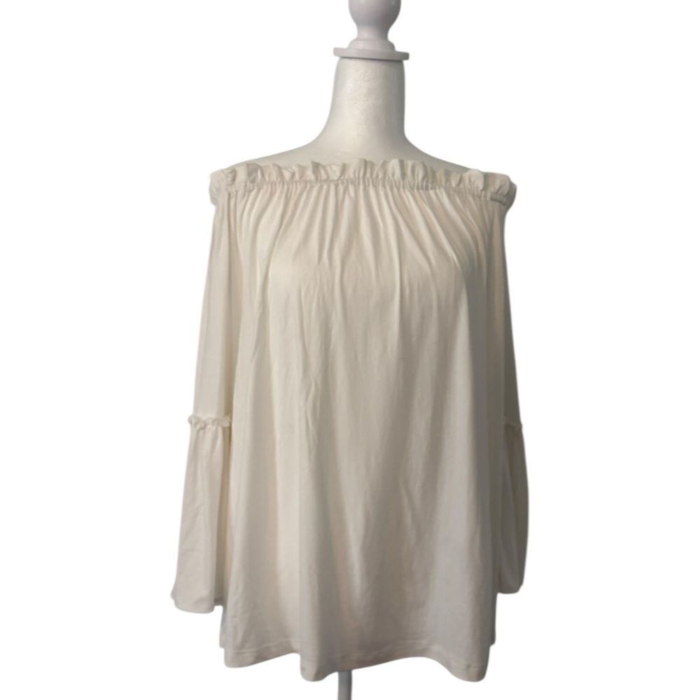 Patrizia Luca BOHO Bell Sleeve Blouse